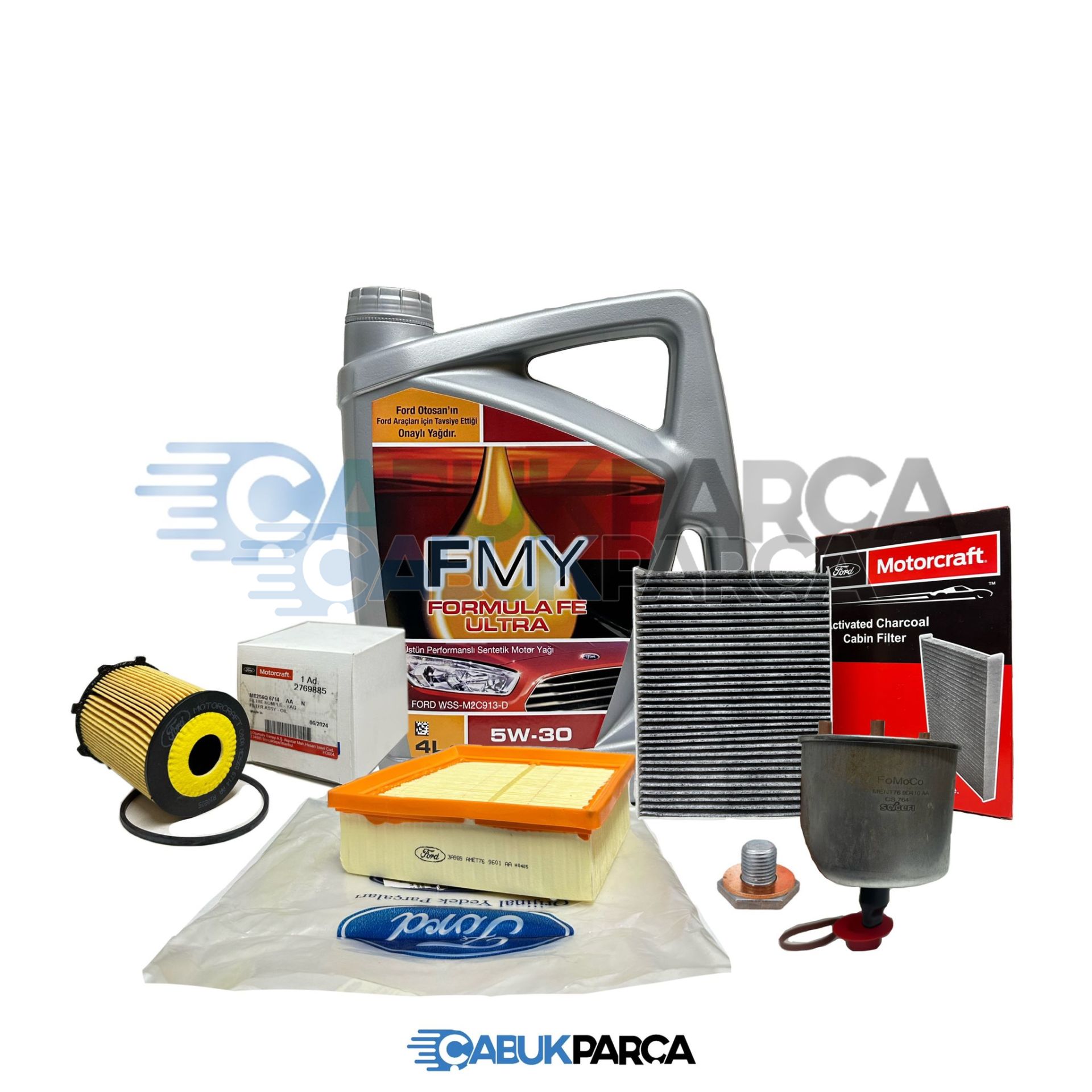 FORD COURİER YAĞ BAKIM SETİ 2014 ORİJİNAL