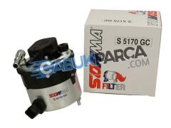 FORD FOCUS MAZOT FİLTRESİ METAL 1.6 TDCI 05