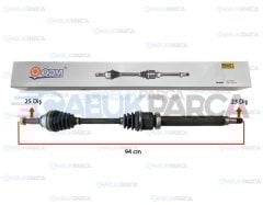 AKS KOMPLE SAĞ UZUN 1.6 BENZİNLİ MANUEL FOCUS 98