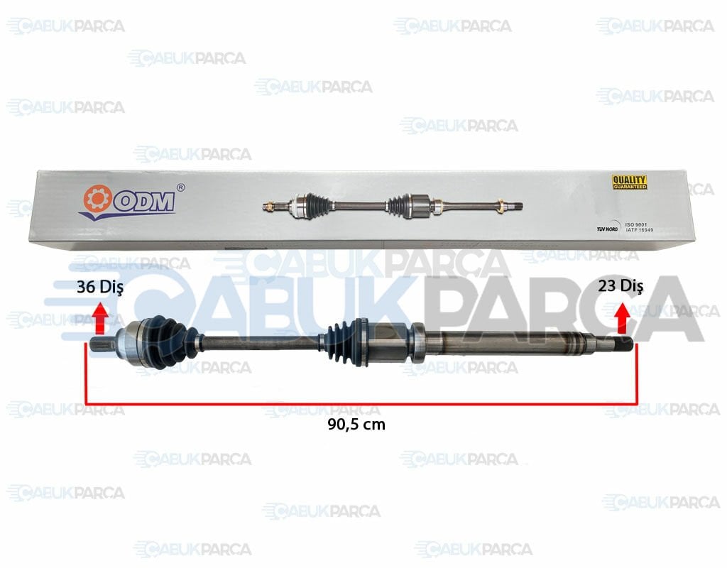 FORD FOCUS ÖN AKS KOMPLE SAĞ 1.6 BENZİNLİ OTOMATİK