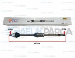 FORD FOCUS ÖN AKS KOMPLE SAĞ 1.6 BENZİNLİ OTOMATİK