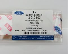 KIMLIK PLAKASI TOURNEO YAZISI CUSTOM