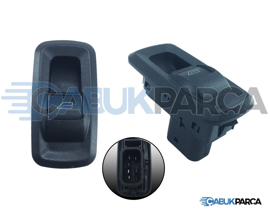 CAM AÇMA DÜĞMESİ TEKLİ OTOM. FIESTA 09>