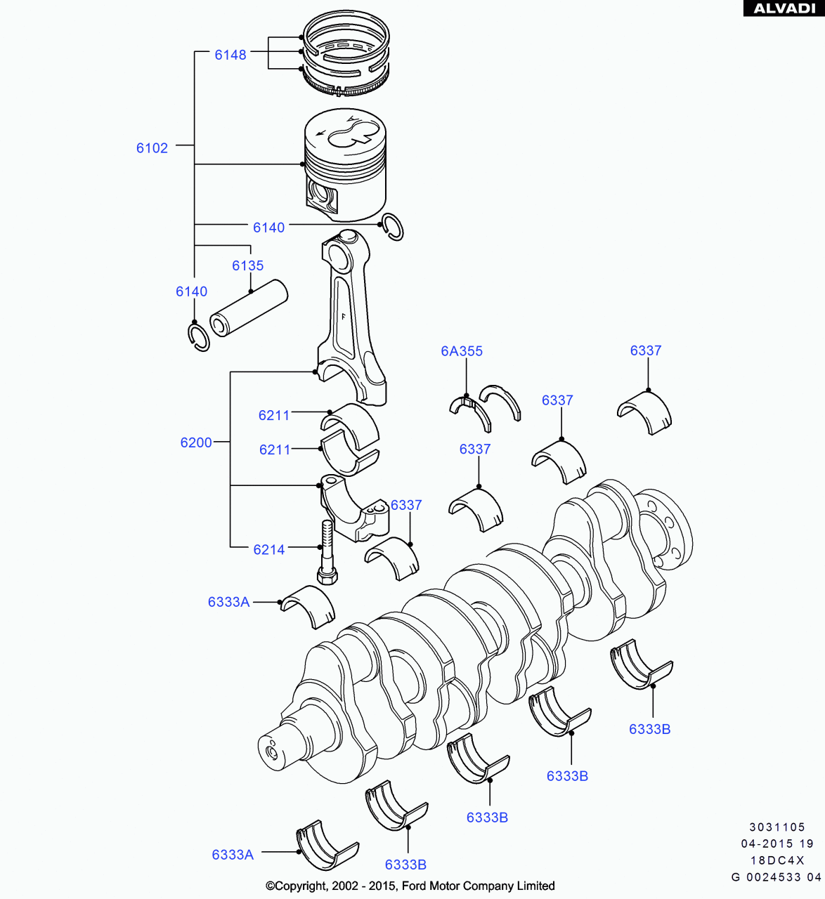 FORD CONNECT ANA YATAK STD 02>