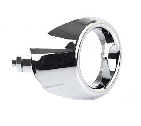 ÖN SİS FAR ÇERÇEVESİ SOL NİKELAJ  FIESTA 09>