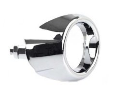 ÖN SİS FAR ÇERÇEVESİ SOL NİKELAJ  FIESTA 09>