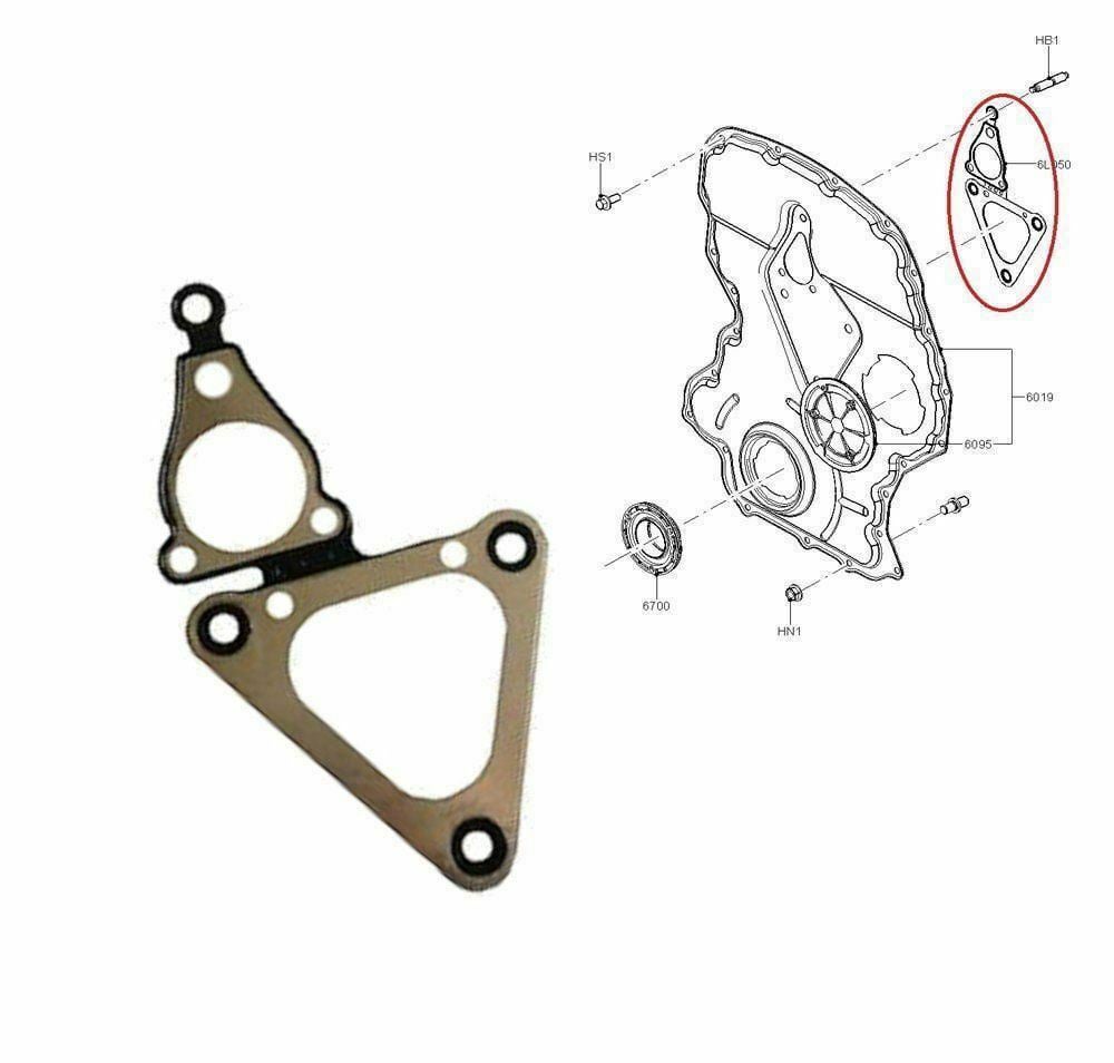 MOTOR ÖN KAPAK ÜÇGEN CONTA TRANSİT V184