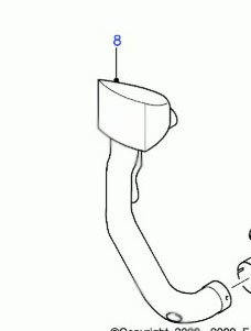 MONDEO HAVA FİLTRE EMİŞ BORUSU 01>07