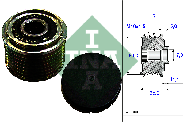 FORD TRANSIT V347 ALTERNATÖR KASNAĞI