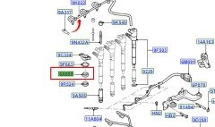 FORD FOCUS ENJEKTÖR ALT PLASTİĞİ BEYAZ 1.6 TDCI 05>