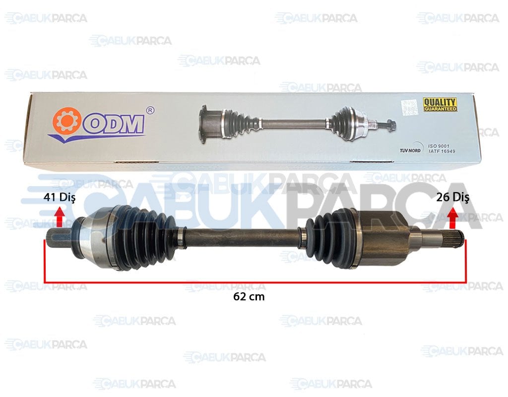FORD MONDEO ÖN AKS KOMPLE SOL MANUEL 1.6-2.0 DİZEL 07