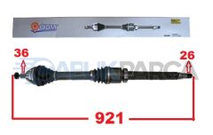 ÖN AKS KOMPLE SAĞ 1.6 TDCI FOCUS 05