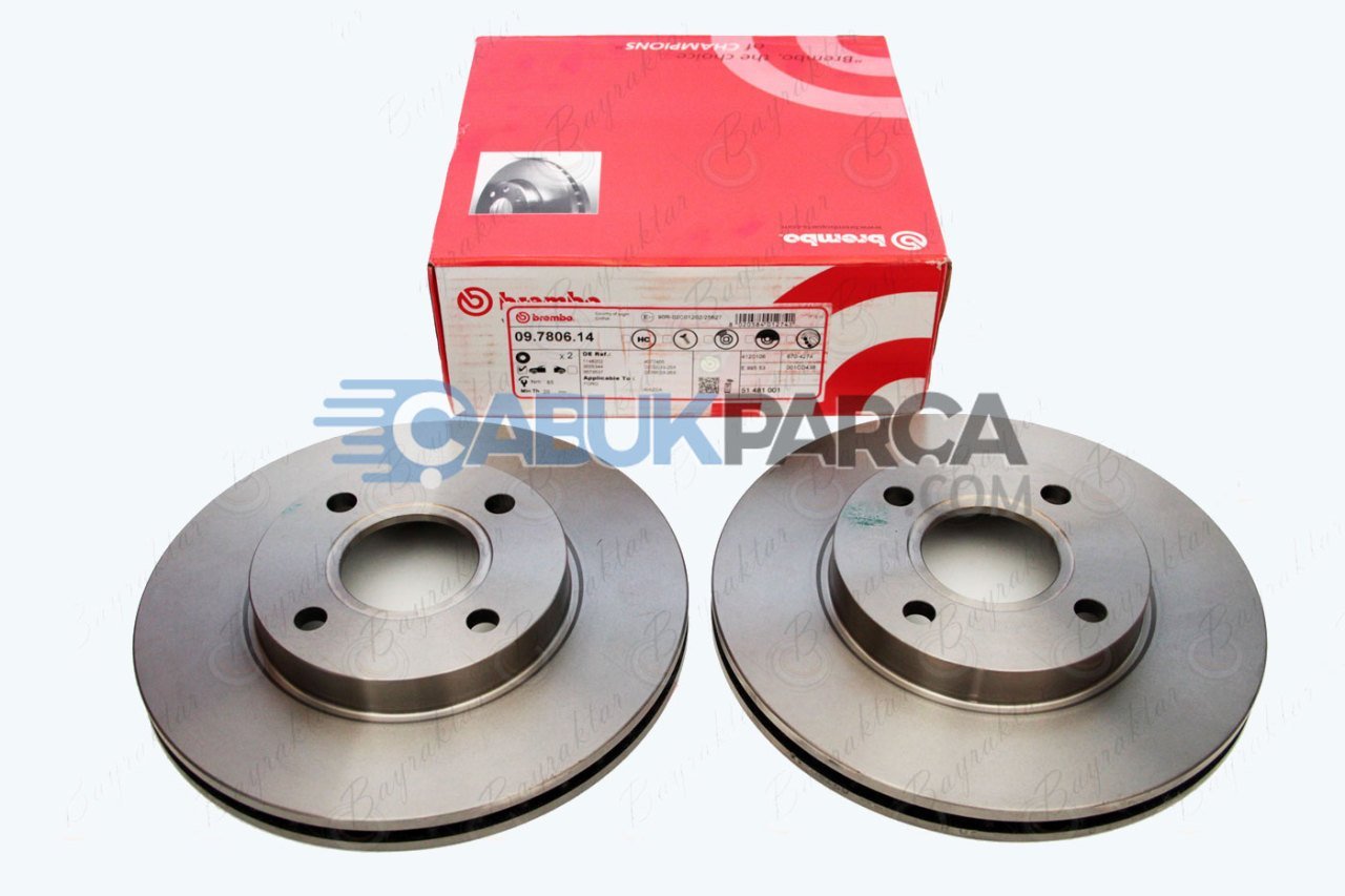 ÖN FREN DİSKİ HAVALI FİESTA-FOCUS