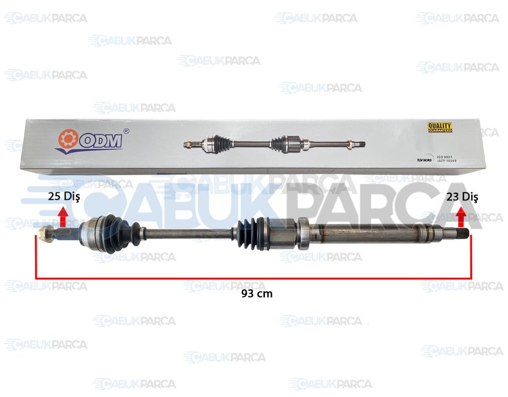 ÖN AKS KOMPLE SAĞ 1.4-1.6 BENZİNLİ FIESTA 01
